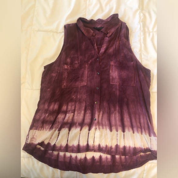 Rock & Republic tie-dye sleeveless top. Size XXL. Great condition. - Picture 3 of 4